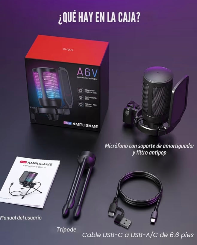 USB gaming microphone